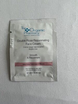 The Organic Pharmacy Double Rose Rejuvenating Face Cream Normal Dry Skin Sample