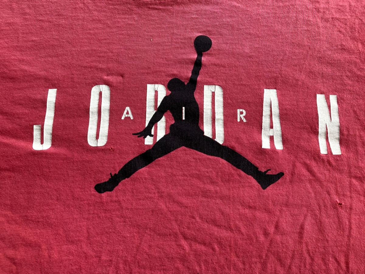 Vintage ORIGINAL Early 1990s Nike Air Michael Jordan Jumpman T