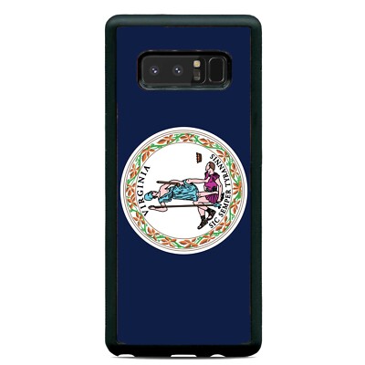 Virginia State Flag Case Cover Samsung Galaxy Note 20 Ultra 10 Plus 9 8