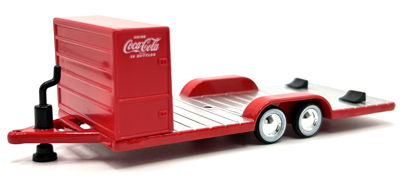 M2 MACHINES AUTO HAULERS TRAILER COCA-COLA LOOSE