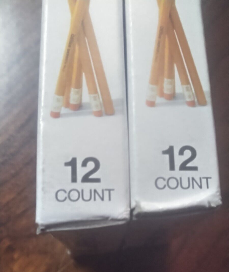 Office Depot 2-12 Pack #2 Pencils (24 Total)