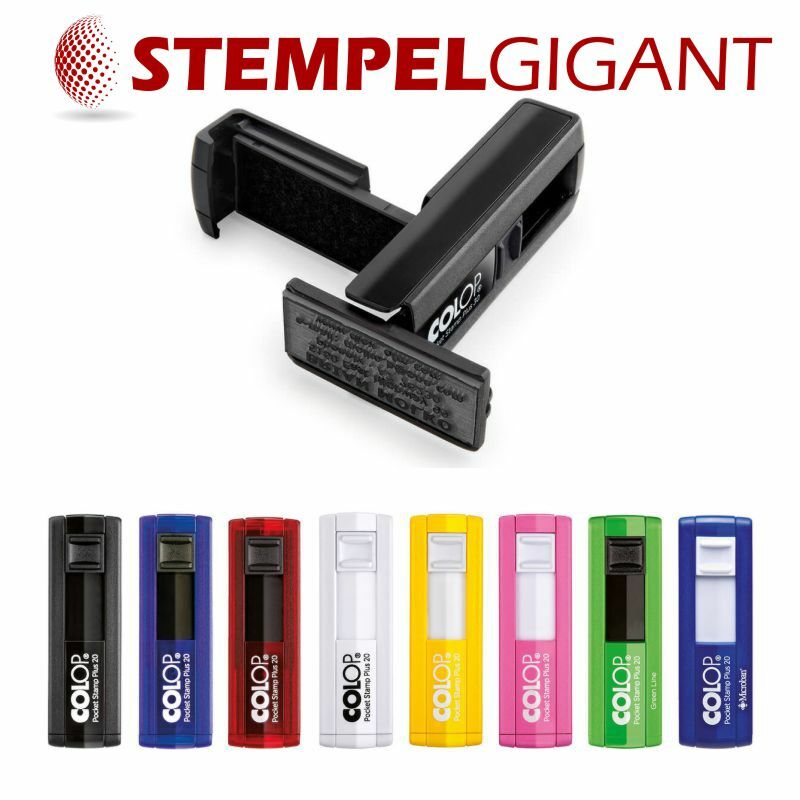 Colop® Pocket Stamp 20 Plus - Corona Restaurant Adressstempel Coronastempel