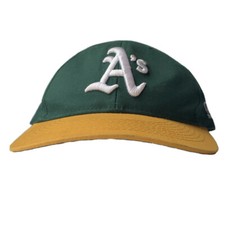 Oakland A's Athletics YOUTH Baseball Cap Hat Embroidered Green Yellow OC Sports