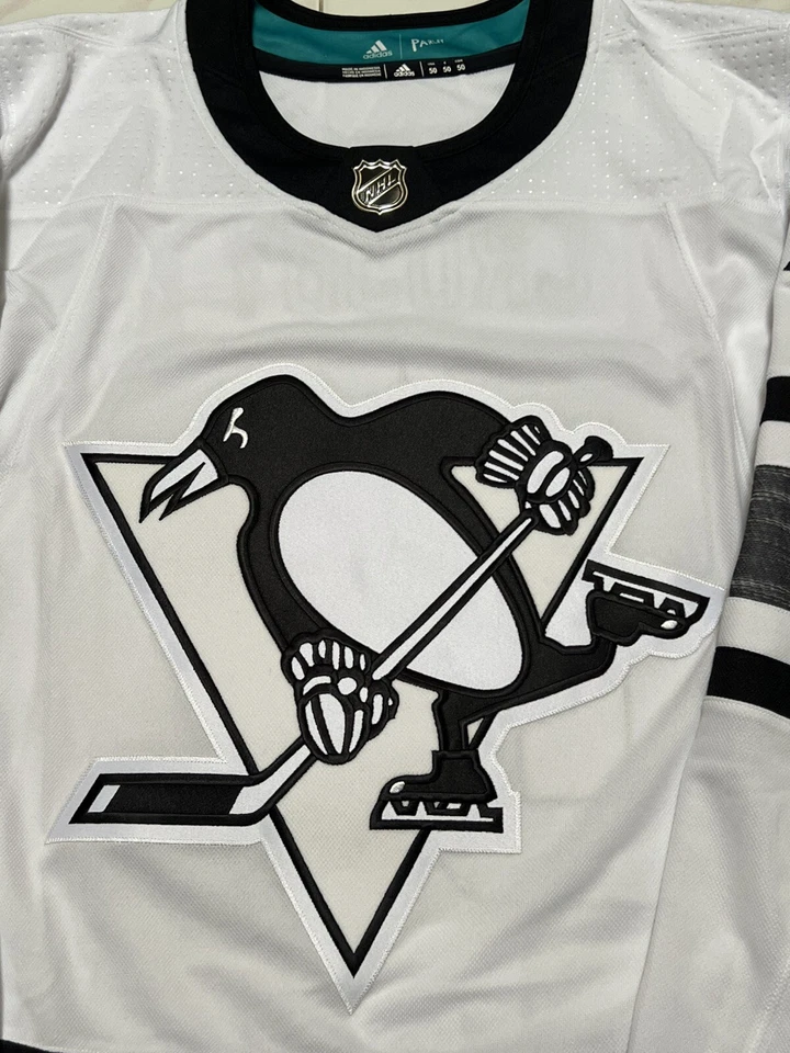 Camiseta deportiva para hombre 50 2019 Pittsburgh Penguins All Star Sidney Crosby indo cosida nueva Foto 2 de 4