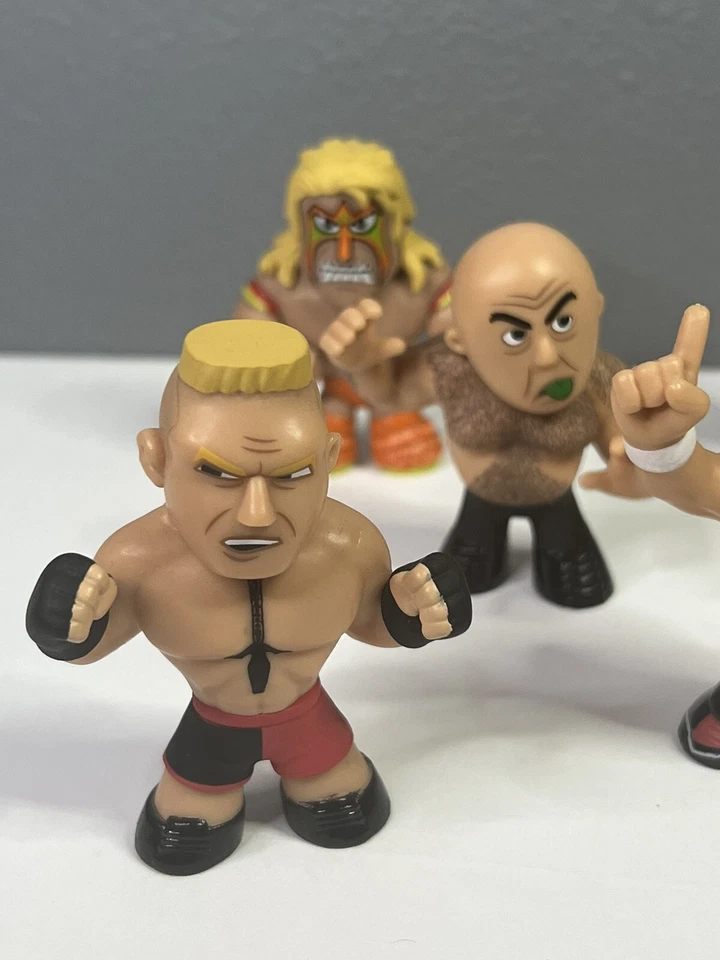 Funko WWE Minis Lote de 7 Leyendas Lucha Guerrero Lesnar Taker Austin Figuras Foto 3 de 4