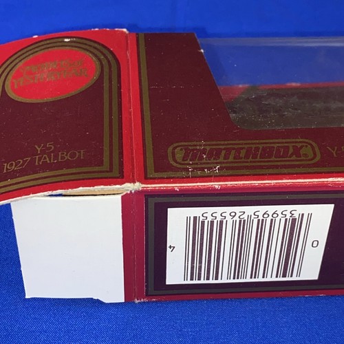 Matchbox Models of Yesteryear Y5 1927 Talbot Van Nestles Milk, Original Box - Picture 14 of 16