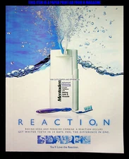 Mentadent Advanced Whitening Toothpaste Toothbrush 2004 Trade Print Magazine Ad