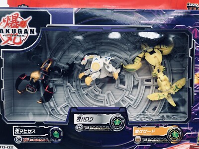 Sega Toys Bakutech Bakugan Battle Brawlers BTD-02 Three Beast