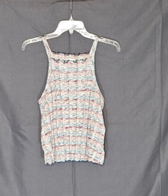 Akemi + Kin Anthropologie - Multicolor Sleeveless Ribbed Knit Top - Size Samll