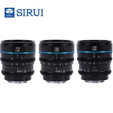 SIRUI Night Walker 16mm 24mm 35mm 55mm 75mm T1.2 S35 Wide Angle Cine Lens