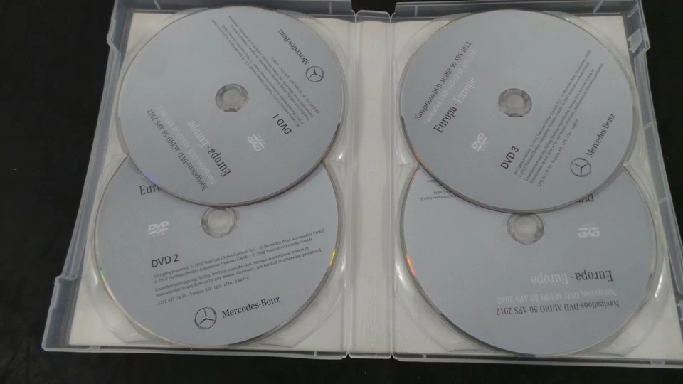 Y7956 Mercedes W212 Navigations DVD Audio 50 APS Version 8.0 2012 A2128277459 - Bild 3 von 4