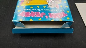 CIB TOM & JERRY NINTENDO NES VIDEO GAME COMPLETE IN BOX W/ PROTECTOR CASE