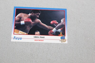 1991 Kayo Boxing Card Complete Finish Fill Your List Set U-Pick