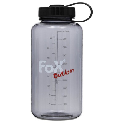 Weithals-Trinkflasche 1 Liter Tritan Weithalsflasche Füllskala Outdoor Sport