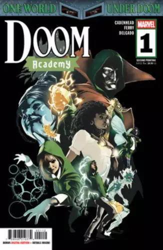 DOOM ACADEMY #1 PABLO VILLALOBOS 2ND PRINTING VARIANT [DOOM] PRESALE 04/02/2025