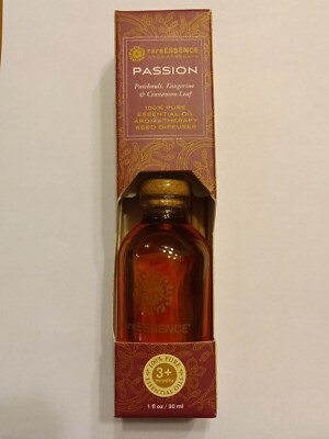NEW! rareESSENCE 100% Pure Essential Oil Reed Diffuser, 1 Fl. Oz., Passion