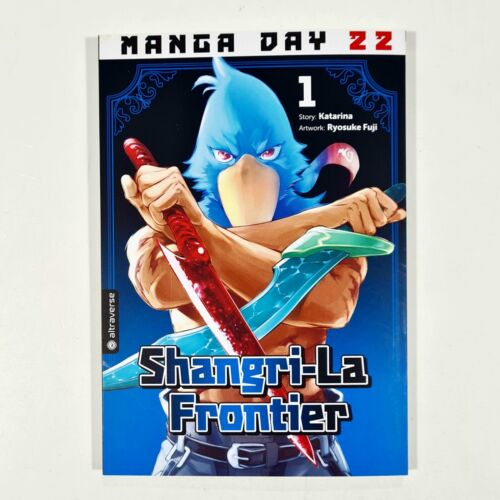 2020 Altraverse Manga Day 22 Exemplar Shangri-La Frontier #1 German Video Game - Picture 1 of 3