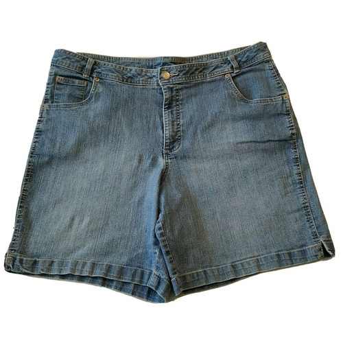 Jean Shorts Size 18W Blue Denim 