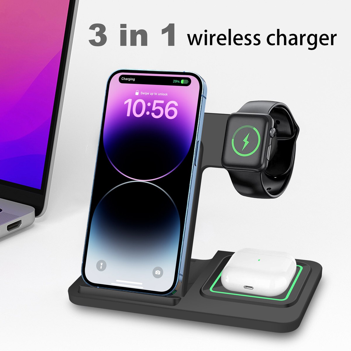 Charging Stand Apple Watch Best Iphone Qi Charger NOMAD Base