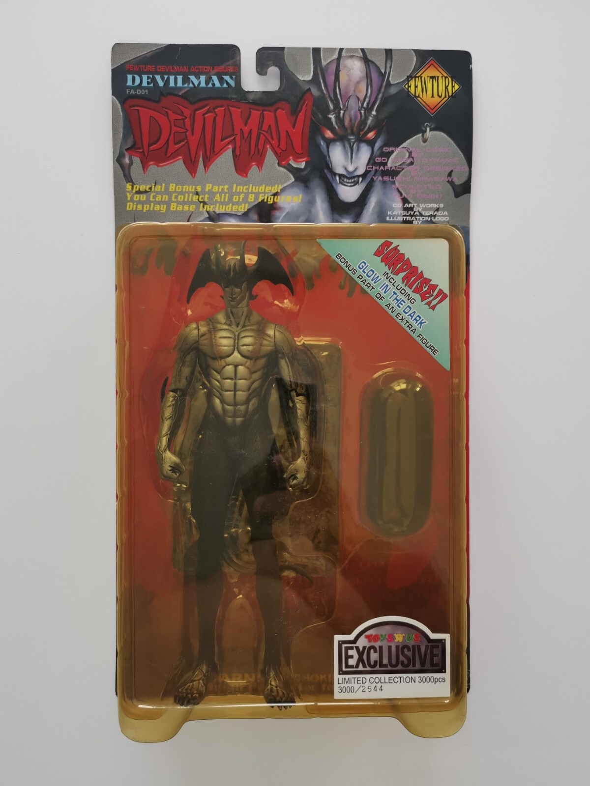 Devilman Fewture 1999 Toys R Us Exclusive Limited 3000 MOC vintage