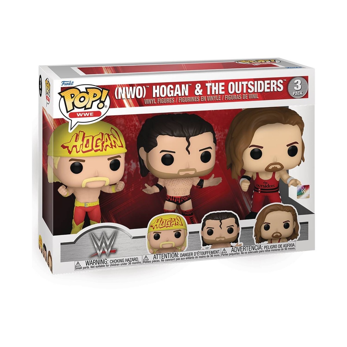 FUNKO POP WWE NWO 3PACK ホーガン ナッシュ ホール Pop! WWE (NWO) Hogan & The Outsiders 3 Pack Vinyl Figure Funko | eBay