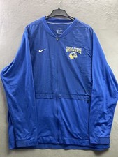Nike Dri-fit Jacket Mens 2XL Blue Full Zip Dri-FIT Warm-Up Basketball Pockets
