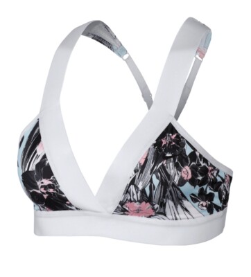 Nike Women s Pro Indy Plunge Hyper Femme Sports Bra Size: Small