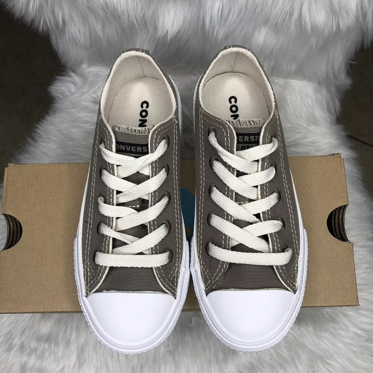 Converse Chuck Taylor All Star Renew Low Mason Taupe PS 365479C Youth 11 Bri