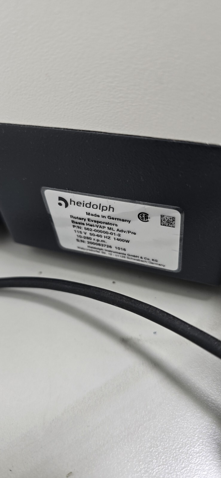 Heidolph Hei-VAP Precision ML/ G5 Rotary Evaporator