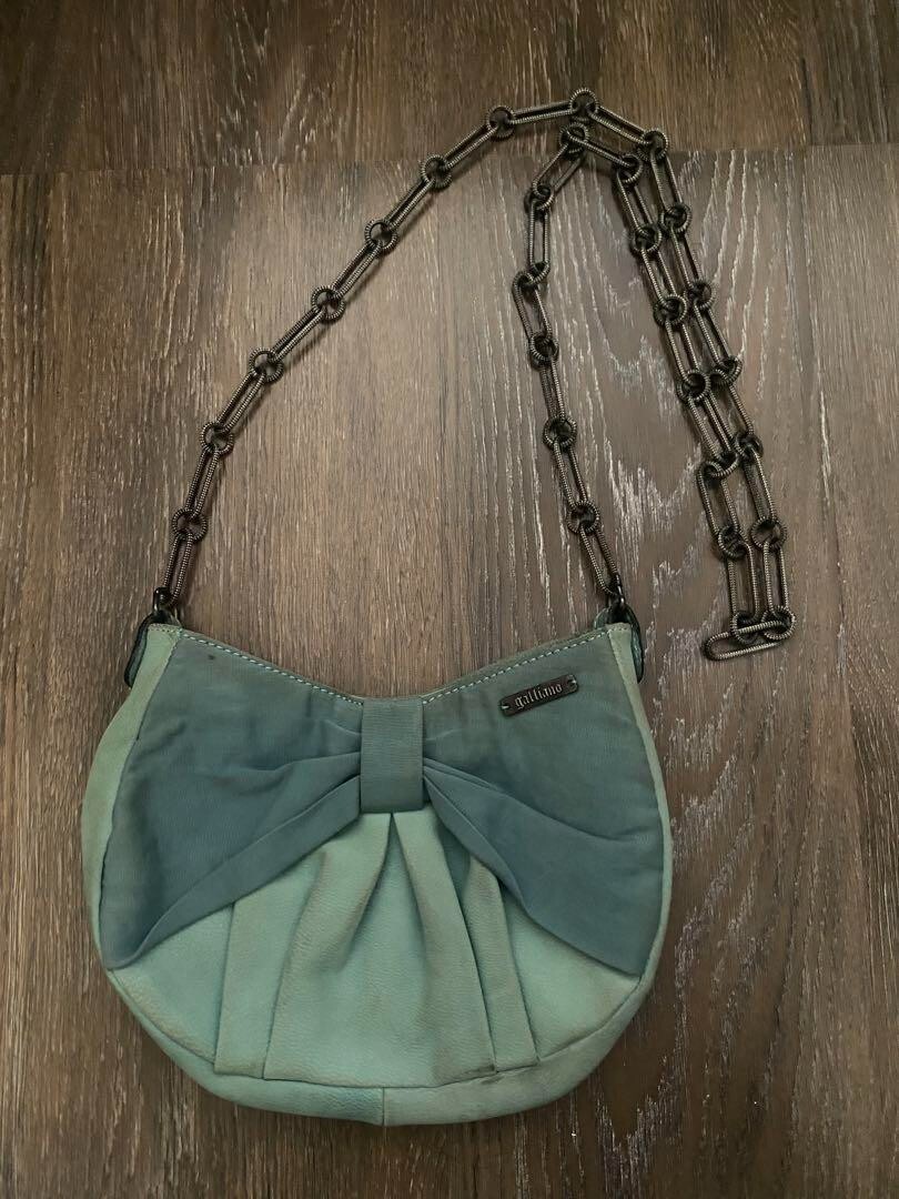 JOHN GALLIANO Shoulder bag with ribbon | eBay