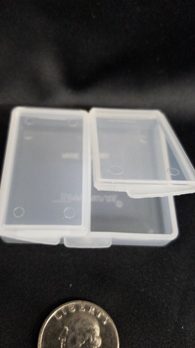 Tupperware PILL HOLDER Divided CONTAINER GADGET SHEER MINI #1863 New - Picture 2 of 6