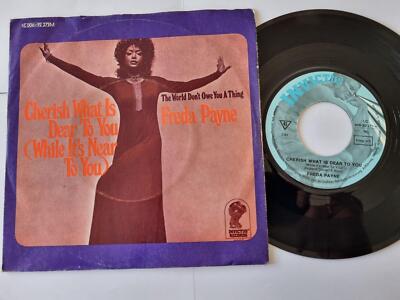 Freda Payne - Cherish what is dear to you 7'' Vinyl Germany