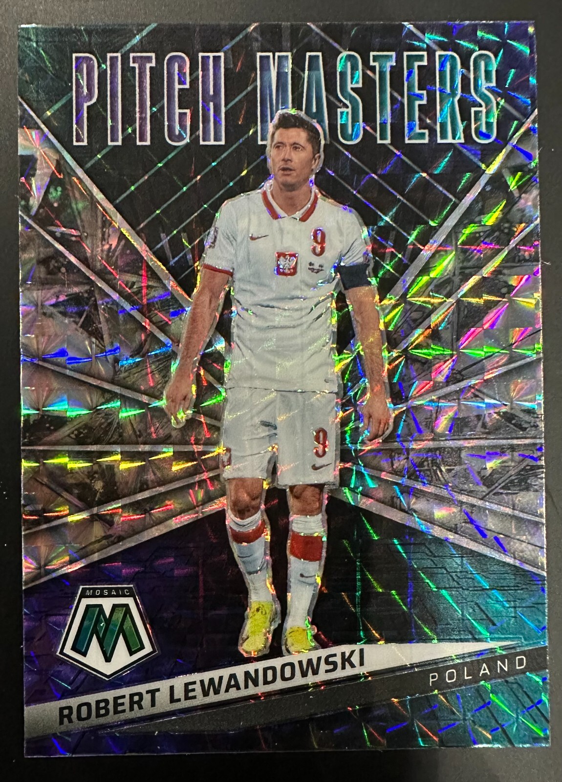 2021-22 Panini Mosaic Road To FIFA World Cup Pitch Masters Mosaic - Pick A Card