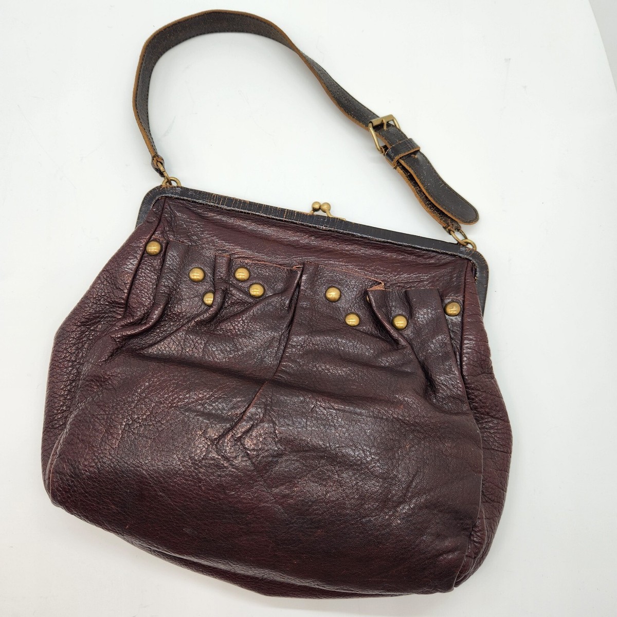 バッグ MIU MIU LEATHER STUDS FRAME CLUTCH BAG MIU MIU LEATHER STUDS FRAME CLUTCH BAG