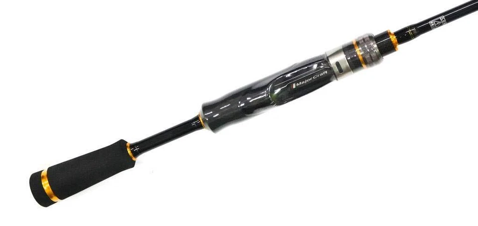 Varilla giratoria Major Craft BENKEI BIS-642L para bajo negro 6,4 pies 2 piezas negra NUEVA Foto 3 de 3