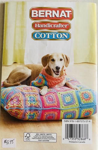 Bernat Handicrafter Cotton Book 530203 BRIGHT IDEAS (2014) 17 Crochet Projects - Picture 4 of 4