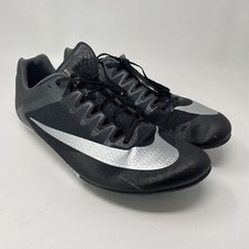 Nike Rival Sprint Track  Field Sprinting Spikes Mens 12 Black DC8753 Shoes