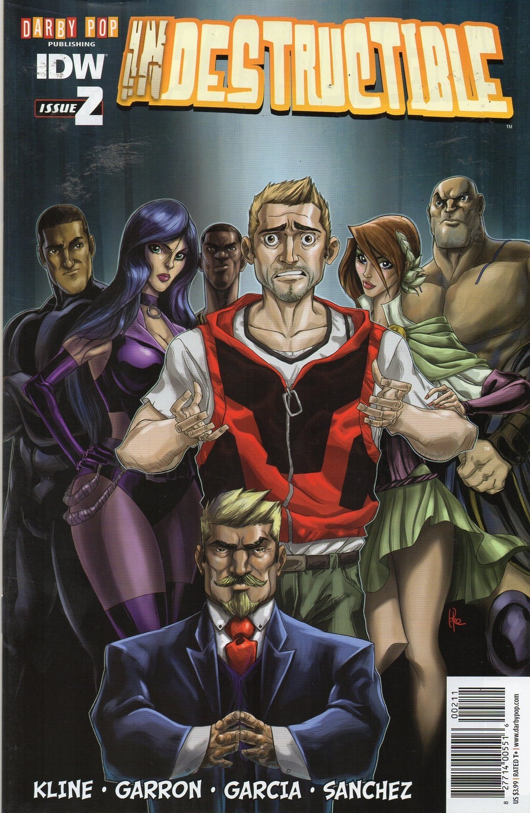 IDW COMICS INDESTRUCTIBLE #2 JANUARY 2014 1ST PRINT NM