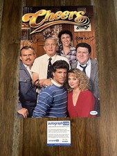 ‘Cheers’ TV Show Signed Autograph 11x17 Photo ACOA Ted Danson Ratzenberger