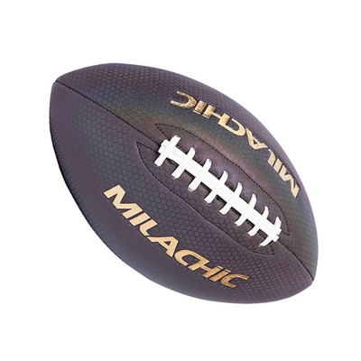 Amerikanischer Fuß Professioneller Rugbyball Rugbyballtraining