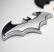 Chrome Metal Batman Dark Knight Mask Car Motorcycle Emblems Badge Decal Sticker