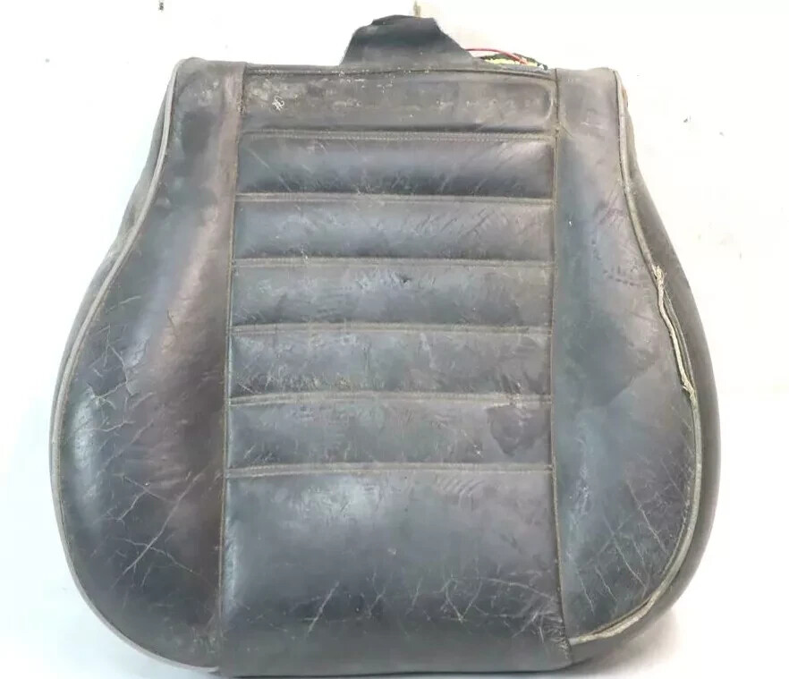 91 Bentley Turbo R Front Left Driver Side Lower Bottom Seat Cushion Black OEM