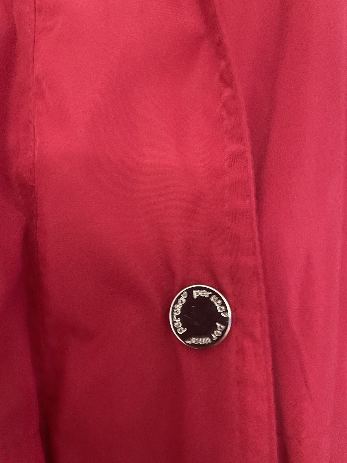 M&S ‘ Per Una ‘ Red Raincoat Jacket With Hood Zips & Toggles Size 20 eBay