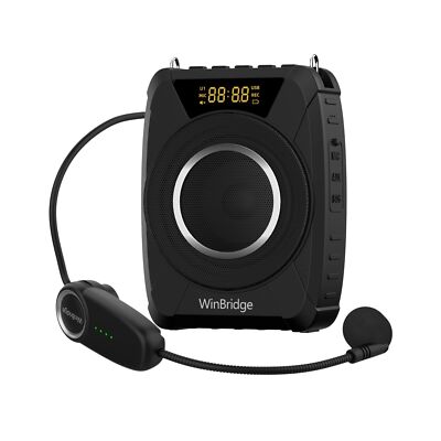 20W Bluetooth Voice Amplifier Wireless Microphone for Teachers, Portable Wate...