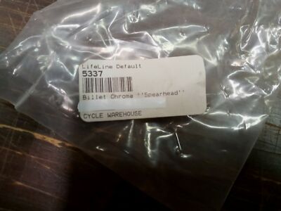 Billet Chrome Spearhead Shift Peg Lifeline 5337 Harley Sportster