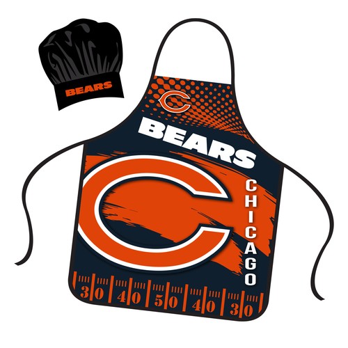 Juego de delantal de cocina y sombrero de chef NFL - Todos los equipos - Envío gratuito - Imagen 7 de 33