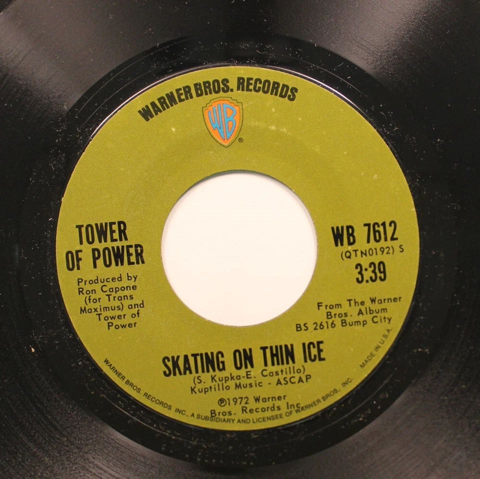 Funk 45 Tower Of Power - You'Re Still A Young Man / Skating On Thin Ice ON WB - Image 2 of 2