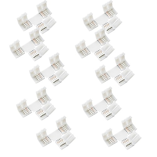 LED RGB Stripe Zubehör Verbinder Brücken Adapter Steckverbinder Kabel 4Pin 2 Pin - Picture 16 of 18