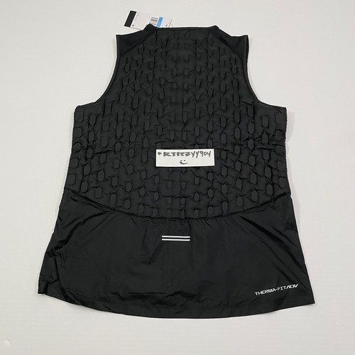 $180 Womens M Nike Therma Fit ADV Downfill Running Vest Black DD6063-010 2 - Picture 7 of 12