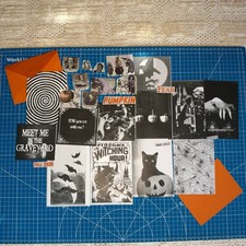 Spooky Halloween Junk Journal Kit   Curated Ephemera Pack